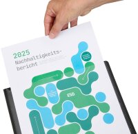 PAGNA Office Sichtbuch DIN A4, 20 Hüllen schwarz, 1 St.