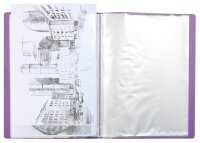 PAGNA School Sichtbuch DIN A4, 20 Hüllen lila, 1 St.