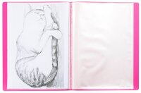 PAGNA School Sichtbuch DIN A4, 20 Hüllen dunkelrosa, 1 St.