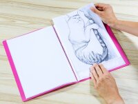 PAGNA School Sichtbuch DIN A4, 20 Hüllen dunkelrosa, 1 St.
