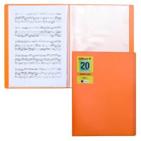 PAGNA School Sichtbuch DIN A4, 20 Hüllen orange, 1 St.