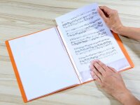 PAGNA School Sichtbuch DIN A4, 20 Hüllen orange, 1 St.