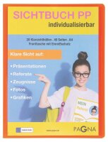 PAGNA School Sichtbuch DIN A4, 20 Hüllen orange, 1 St.