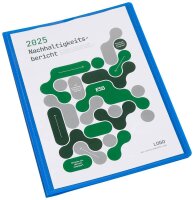 PAGNA Office Sichtbuch DIN A4, 20 Hüllen blau, 1 St.