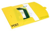 PAGNA Sammelmappe Postmappe Wallet DIN A4 gelb, 1 St.