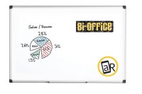Bi-Office Whiteboard MAYA 150,0 x 100,0 cm weiß emaillierter Stahl