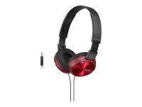 SONY MDR-ZX310AP Kopfhörer schwarz, rot