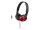 SONY MDR-ZX310AP Kopfhörer schwarz, rot