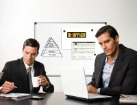 Bi-Office Whiteboard MAYA 120,0 x 120,0 cm weiß...
