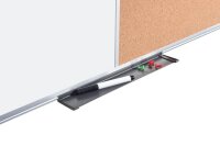 Bi-Office Whiteboard-Pinnwand MAYA KOMBI 150,0 x 120,0 cm Kork braun