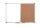Bi-Office Whiteboard-Pinnwand MAYA KOMBI 150,0 x 120,0 cm Kork braun