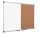 Bi-Office Whiteboard-Pinnwand MAYA KOMBI 150,0 x 120,0 cm Kork braun