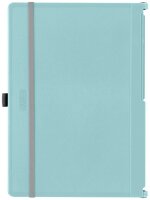 sax design Klemmbrett 2-750-20 DIN A5 auf DIN A4 aqua Kunststoff, 1 St.