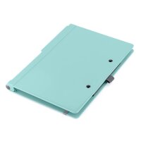 sax design Klemmbrett 2-750-20 DIN A5 auf DIN A4 aqua Kunststoff, 1 St.