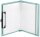 sax design Klemmbrett 2-750-20 DIN A5 auf DIN A4 aqua Kunststoff, 1 St.