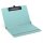 sax design Klemmbrett 2-750-20 DIN A5 auf DIN A4 aqua Kunststoff, 1 St.