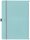 sax design Klemmbrett 2-750-20 DIN A5 auf DIN A4 aqua Kunststoff, 1 St.