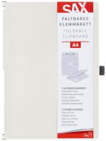 sax design Klemmbrett 2-750-10 DIN A5 auf DIN A4 kokos...