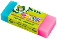 JOLLY Radiergummi Crazy farbsortiert, 1 St.