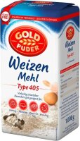 GOLDPUDER Weizenmehl Type 405 1,0 kg, 1 St.