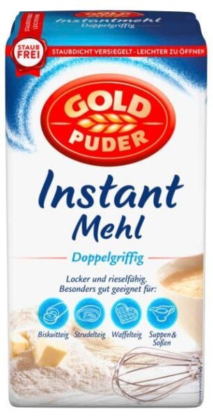 GOLDPUDER Instantmehl Type 405 1,0 kg, 1 St.