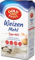GOLDPUDER Weizenmehl Type 405 2,5 kg, 1 St.