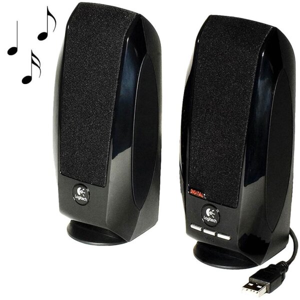 Logitech S-150 Lautsprecher schwarz  ( 980-000029 )
