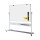 Bi-Office mobiles Whiteboard MAYA 180,0 x 120,0 cm weiß emaillierter Stahl