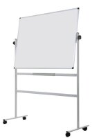 Bi-Office mobiles Whiteboard MAYA 200,0 x 100,0 cm weiß emaillierter Stahl