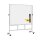 Bi-Office mobiles Whiteboard MAYA 200,0 x 100,0 cm weiß emaillierter Stahl