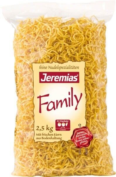 Jeremias® Family Schwäbische Spätzle mit Ei 2,5 kg, 1 St.