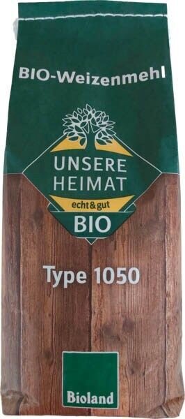 UNSERE HEIMAT Bio Bioland Weizenmehl Type 1050 1,0 kg, 1 St.
