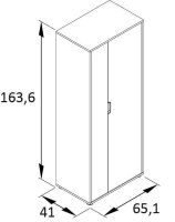 MÖBELPARTNER Aktenschrank Emmik, 702041...