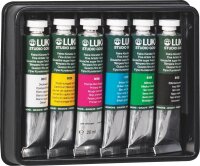 LUKAS LUKAS Temperafarben farbsortiert 6x 19,0 ml