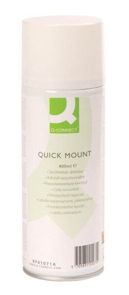 Q-CONNECT QUICK MOUNT Sprühkleber 400,0 ml, 1 St.