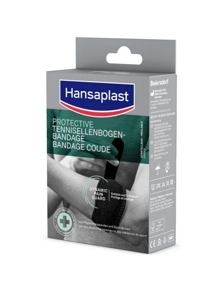 Hansaplast Ellenbogenbandage PROTECTIVE 46790 schwarz, 1...