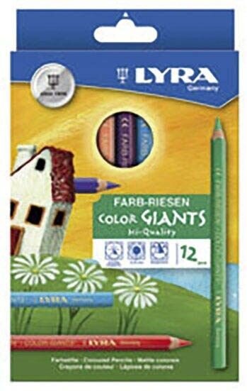 LYRA Buntstifte farbsortiert, 12 St.