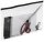 DURABLE Gleitverschlussbeutel ZIP BAG DIN A4 transparent/schwarz 0,43 mm, 5 St.