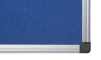 Bi-Office Pinnwand MAYA 90,0 x 60,0 cm Textil blau