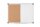 Bi-Office Whiteboard-Pinnwand MAYA KOMBI 60,0 x 45,0 cm Kork braun