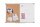 Bi-Office Whiteboard-Pinnwand MAYA KOMBI 90,0 x 60,0 cm Kork braun
