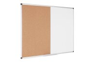 Bi-Office Whiteboard-Pinnwand MAYA KOMBI 120,0 x 90,0 cm Kork braun