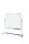 Bi-Office mobiles Whiteboard EVOLUTION 150,0 x 120,0 cm weiß emaillierter Stahl