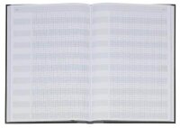 KÖNIG & EBHARDT Geschäftsbuch 86-55223 DIN A4 kariert, schwarz Hardcover 192 Seiten, 1 St.