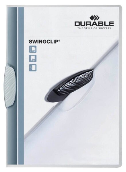DURABLE Klemmhefter SWINGCLIP weiß, 25 St.