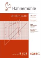 HAHNEMÜHLE Millimeterblock DIN A4 Millimeter, 1 Block