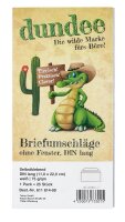 dundee Briefumschläge DIN lang ohne Fenster weiß selbstklebend 25 St.