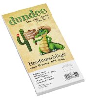 dundee Briefumschläge DIN lang ohne Fenster weiß selbstklebend 25 St.