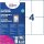 AVERY Zweckform XL Karton Namensschilder 14,8 x 10,5 cm, 13 Blatt