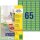 AVERY Zweckform Etiketten grün 38,1 x 21,2 mm, 20 Blatt